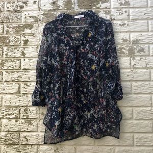 Sheer, flowing, star shirt